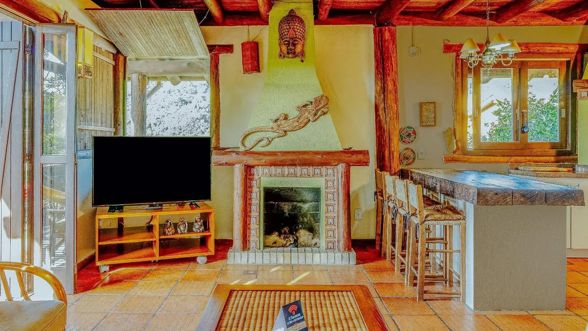 Vila Bela Casa Rustica C/ Piscina Em Garopaba Egf000 Prázdninový dům